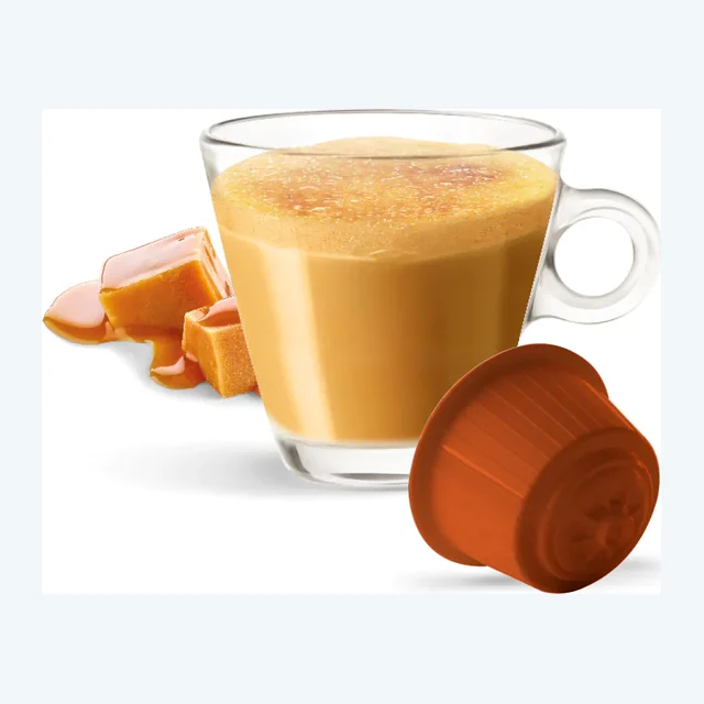 Tiziano Bonini Dolce Gusto Compatible Toffee Milk Coffee Pods x16