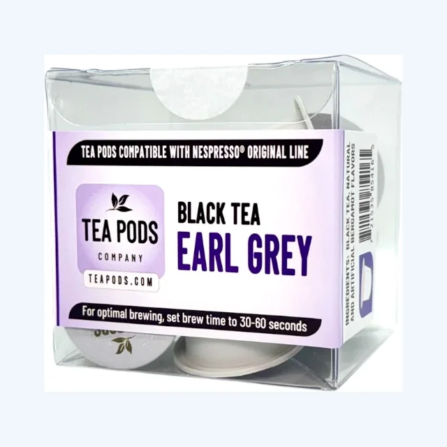 Earl Grey tea pods compatible with Nespresso OriginalLine