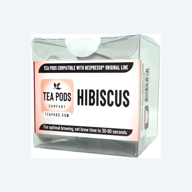 Hibiscus tea pods compatible with Nespresso OriginalLine
