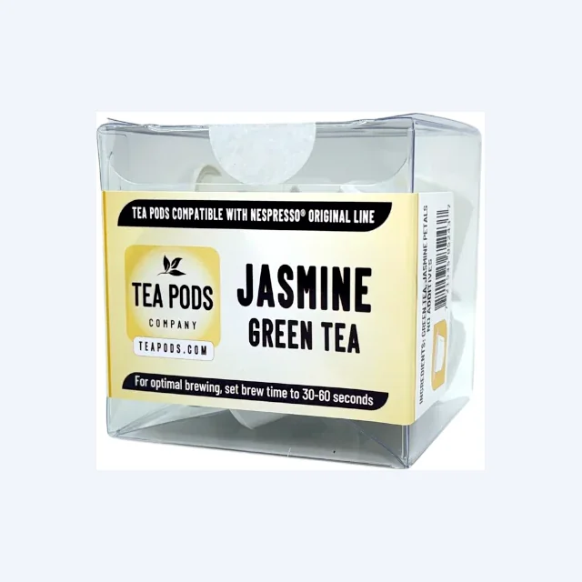 Jasmine green tea pods compatible with Nespresso OriginalLine