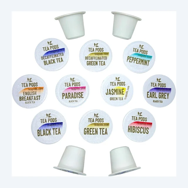 Variety pack tea pods compatible with Nespresso OriginalLine