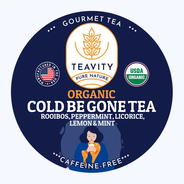 Organic Cold Be Gone Tea Pods