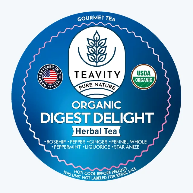 Organic Digest Delight Herbal Tea Pods