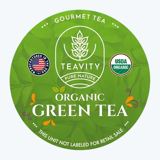 Organic Green Tea Pods for Keurig – Premium Antioxidant-Rich Green Tea