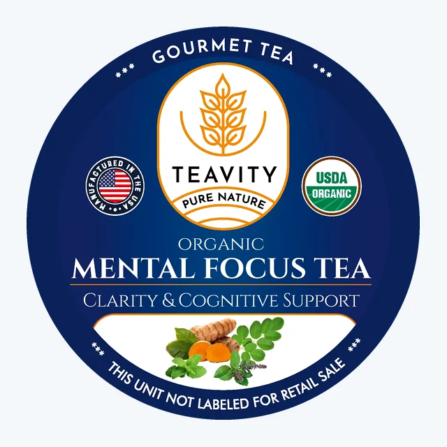 Organic Mental Focus Tea Pods
