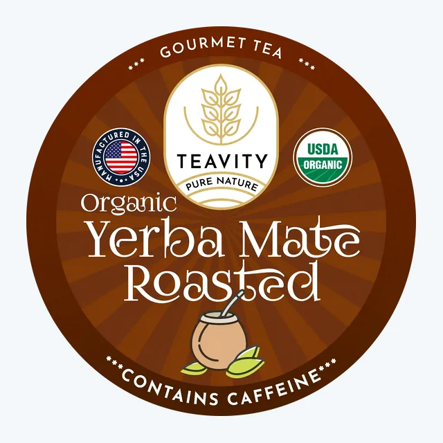 Organic Roasted Yerba Mate Tea Pods for Keurig – Bold, Smoky & Naturally Energizing