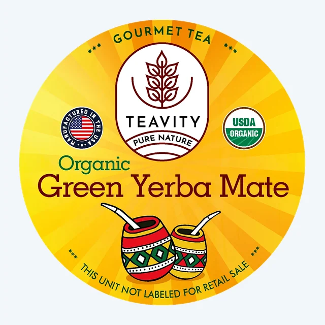 Organic Yerba Mate Tea Pods for Keurig – Naturally Energizing Yerba Mate K Cups