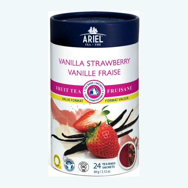 Vanilla Strawberry Fruit Tea