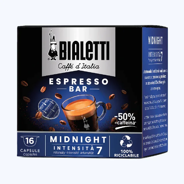 BIALETTI - Bialetti - Caffè - Midnight - Conf. 16