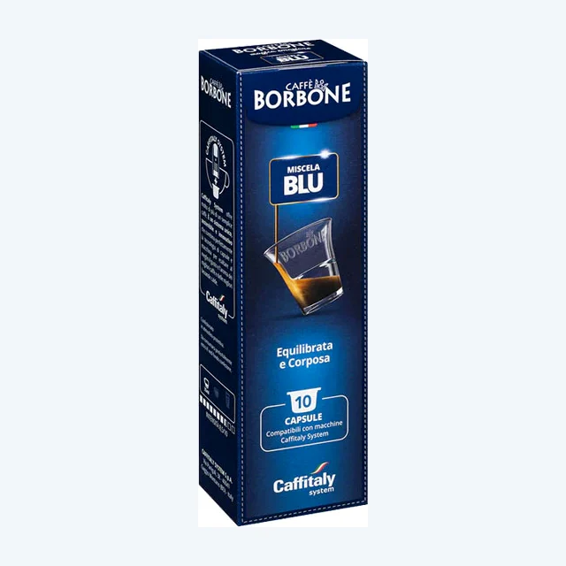 BORBONE - Caffitaly - Caffè - Blu - Conf. 10