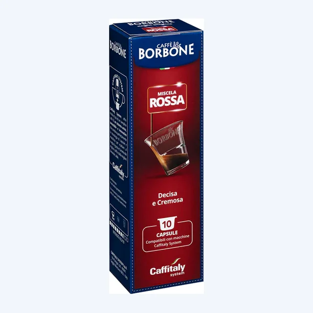 BORBONE - Caffitaly - Caffè - Rosso - Conf. 10