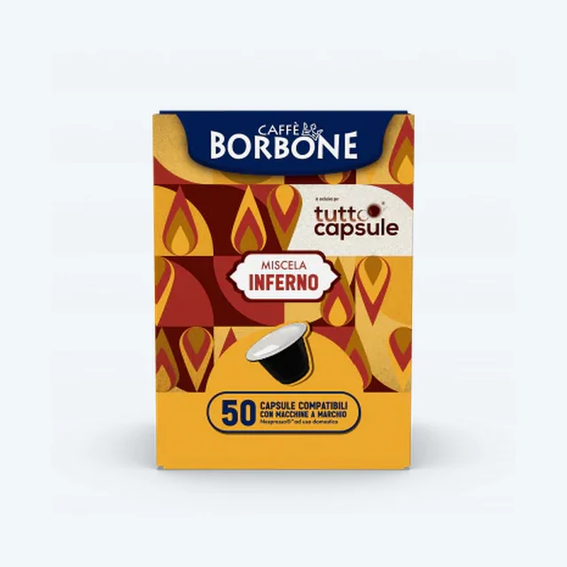 BORBONE - Nespresso - Caffè - Inferno - Conf. 50