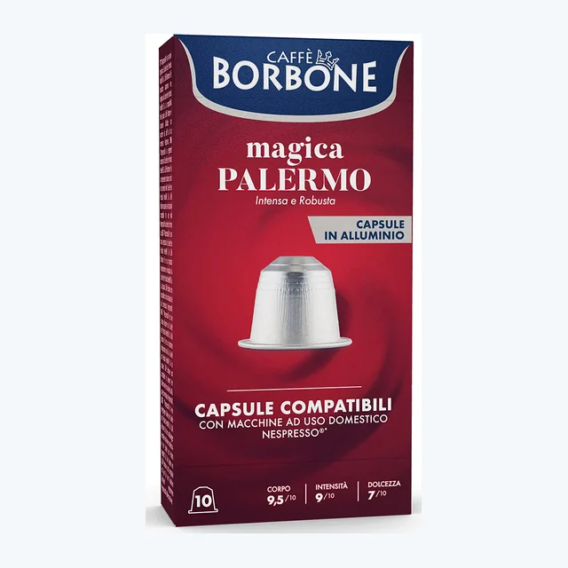 BORBONE - Nespresso - Caffè - Magica Palermo - Conf. 10