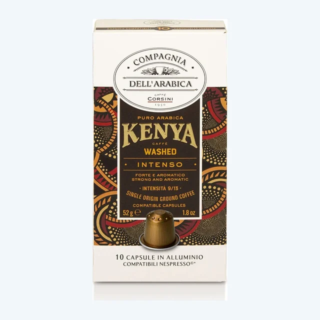 CAFFE' CORSINI - Nespresso - Caffè - Alluminio Kenya - Conf. 10