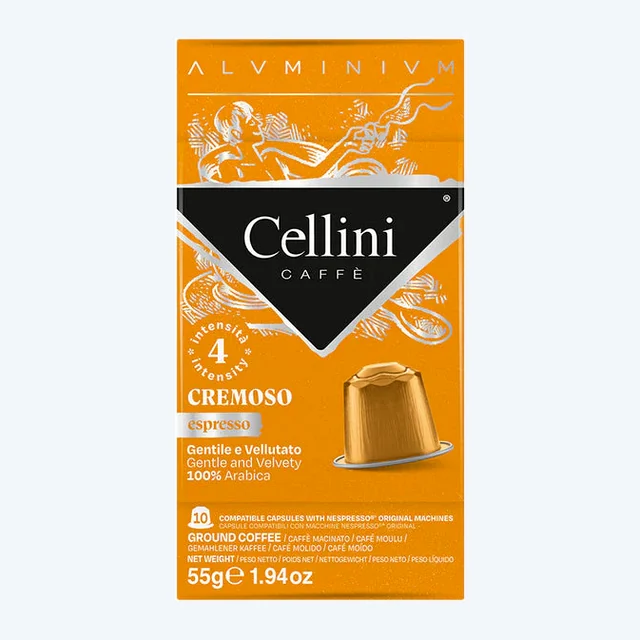 CELLINI Nespresso -  CREMOSO (10Caps Alluminio)