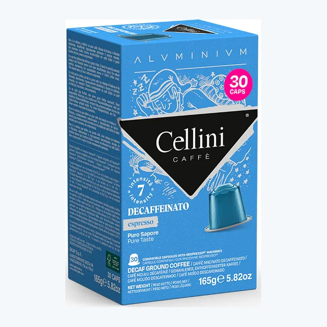 CELLINI Nespresso  - Decaffeinato (30Caps Alluminio)