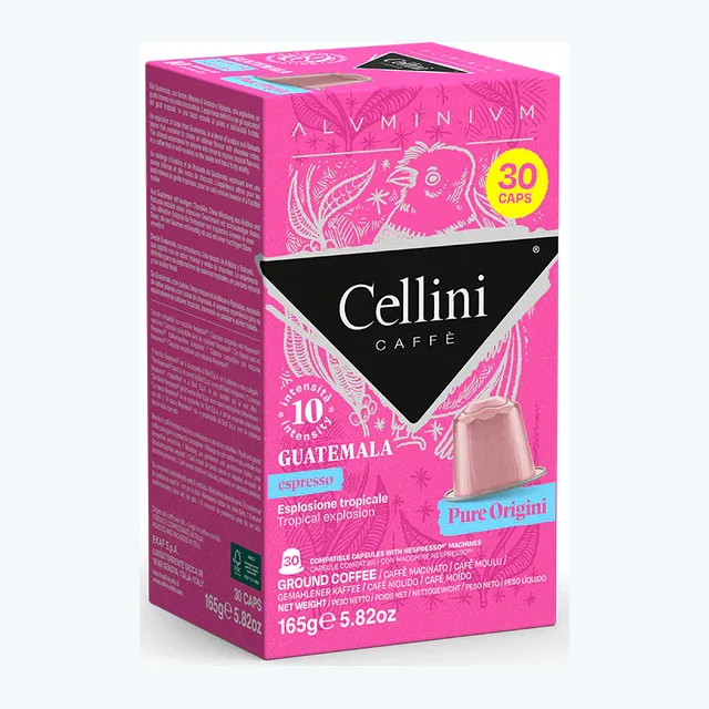 CELLINI Nespresso - GUATEMALA (30 Caps Alluminio)