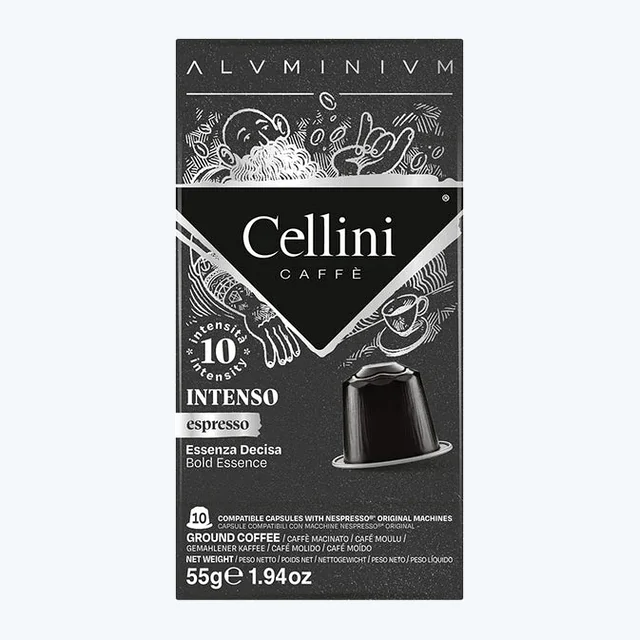 CELLINI Nespresso - INTENSO (10Caps Alluminio)