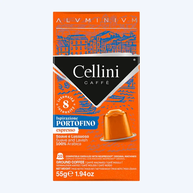 CELLINI Nespresso - PORTOFINO (10Caps Alluminio)