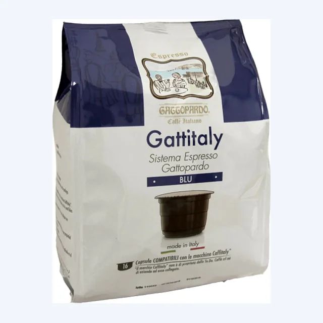 IL GATTOPARDO - Caffitaly - Caffè - Blu - Conf. 16