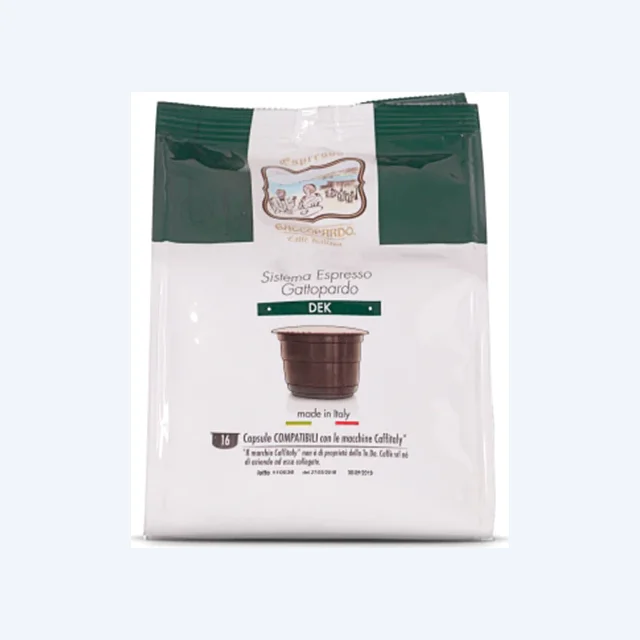 IL GATTOPARDO - Caffitaly - Decaffeinato - Dek - Conf. 16