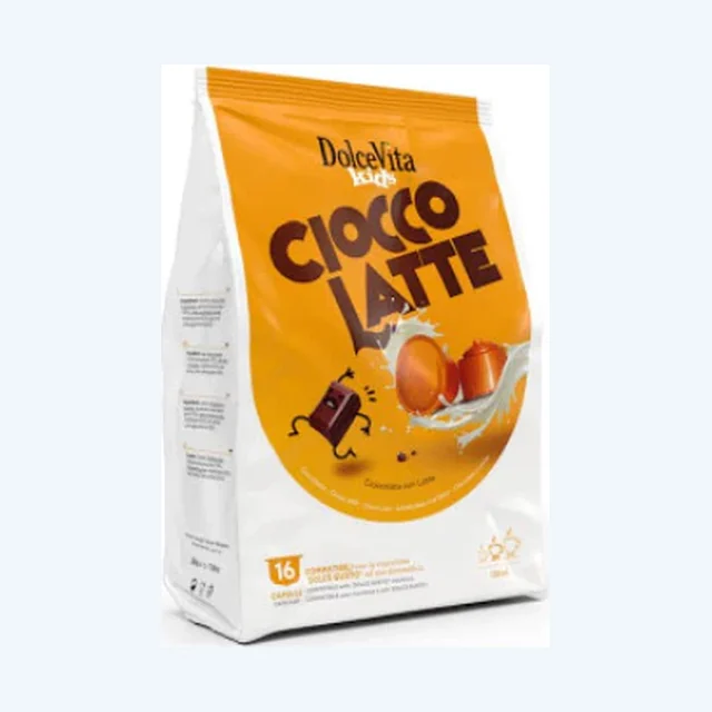 ITALFOODS - Dolce Gusto - Solubile - Cioccolatte - Conf. 16