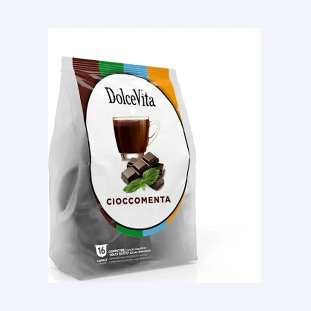 ITALFOODS - Dolce Gusto - Solubile - Cioccomenta - Conf. 16