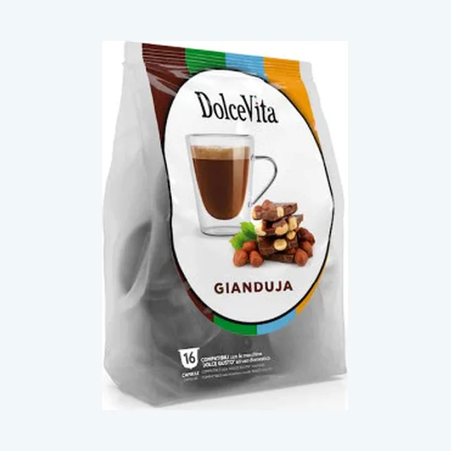 ITALFOODS - Dolce Gusto - Solubile - Gianduja - Conf. 16