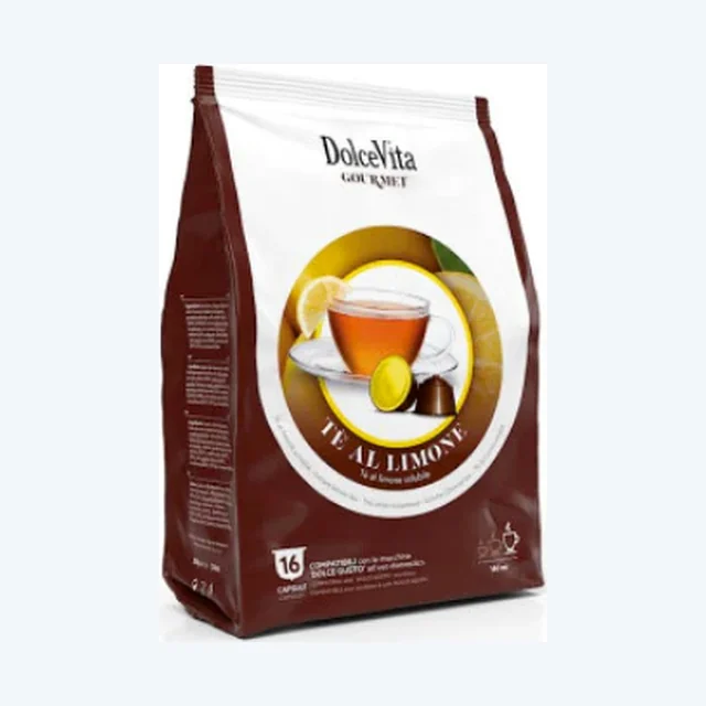 ITALFOODS - Dolce Gusto - Solubile - Tè al Limone - Conf. 16