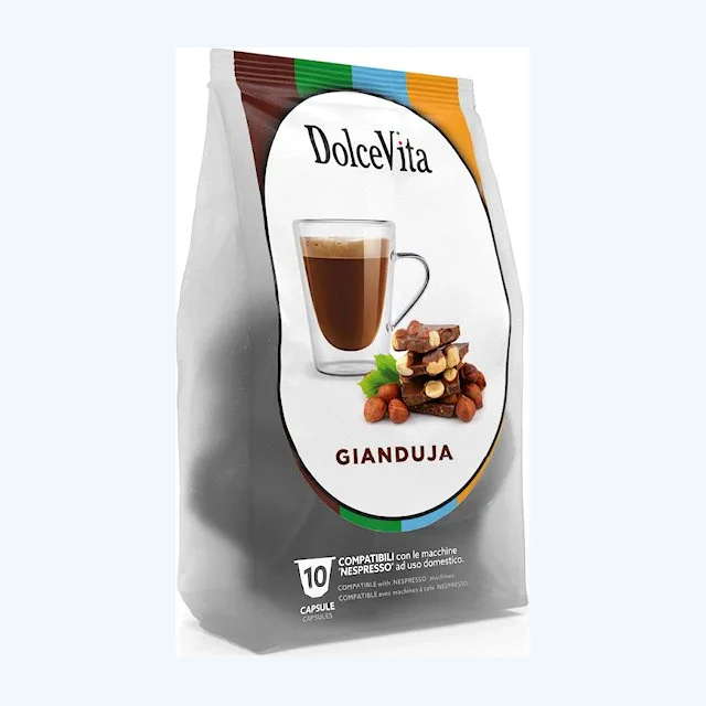 ITALFOODS - Nespresso - Solubile - Gianduja - Conf. 10