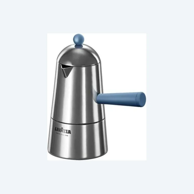LAVAZZA - Caffettiera Moka - Carmencita Pop Blu 3 tazze - Conf. 1