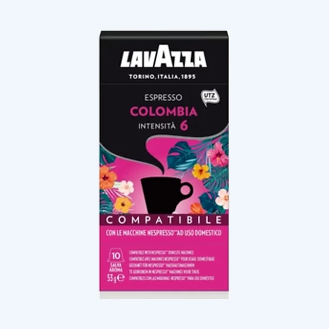 Lavazza Colombia Coffee Capsules   Intensity: 6  -Conf. 10