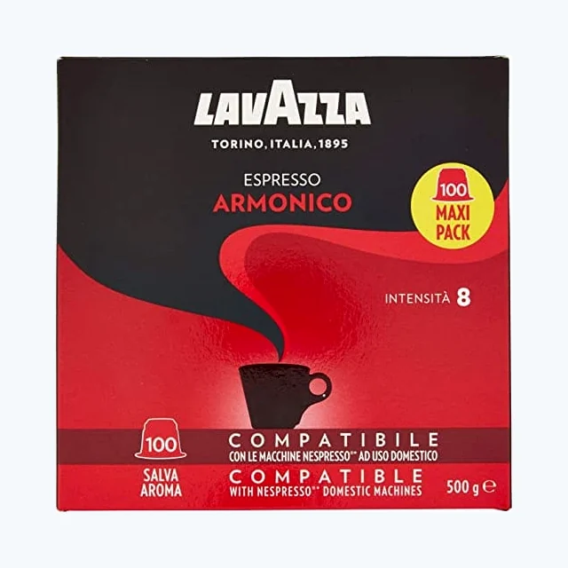 LAVAZZA - Nespresso - Caffè - Armonico - Intensity: 8- Conf. 100