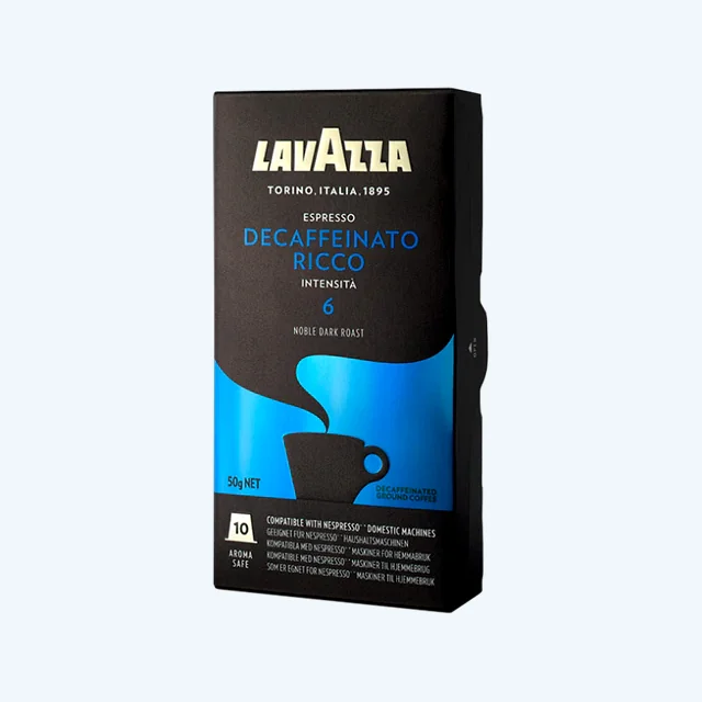 Lavazza Ricco Decaffeinato - Intensity: 6 - Conf. 10