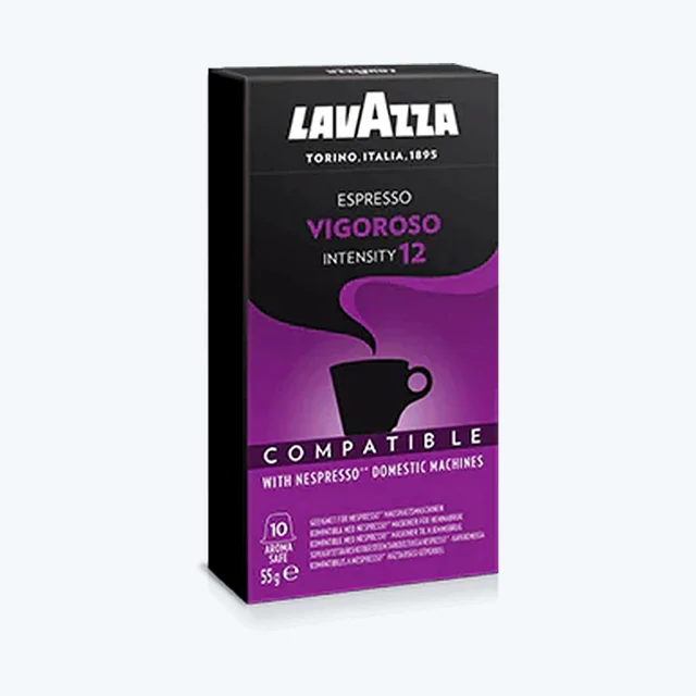 Lavazza Vigoroso Nespresso Compatible-Intensity: 12 - Conf. 10