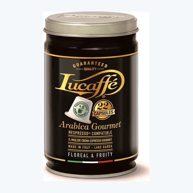 LUCAFFE - 100% ARABICA -TIN 22 Caps