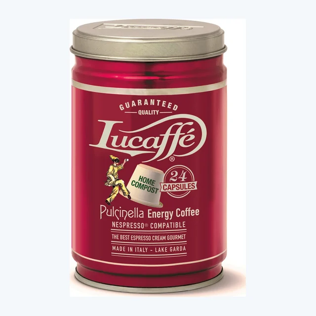 LUCAFFE - PULCINELLA -TIN 22 Caps