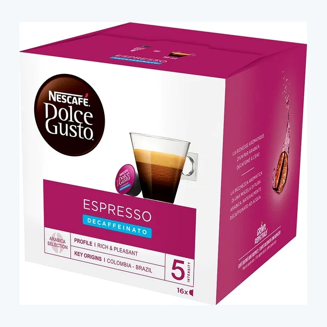 NESTLE' - Dolce Gusto - Decaffeinato - Espresso Dek Blue - Conf. 16