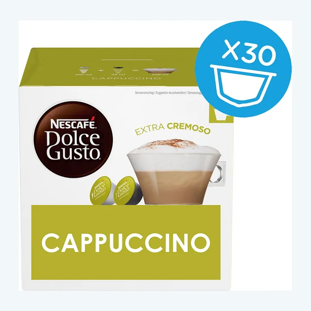 NESTLE' - Dolce Gusto - Solubile - Cappuccino - Conf. 30