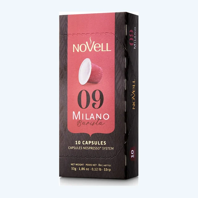 NOVELL -Nespresso -MILANO BARISTA - 10 pc
