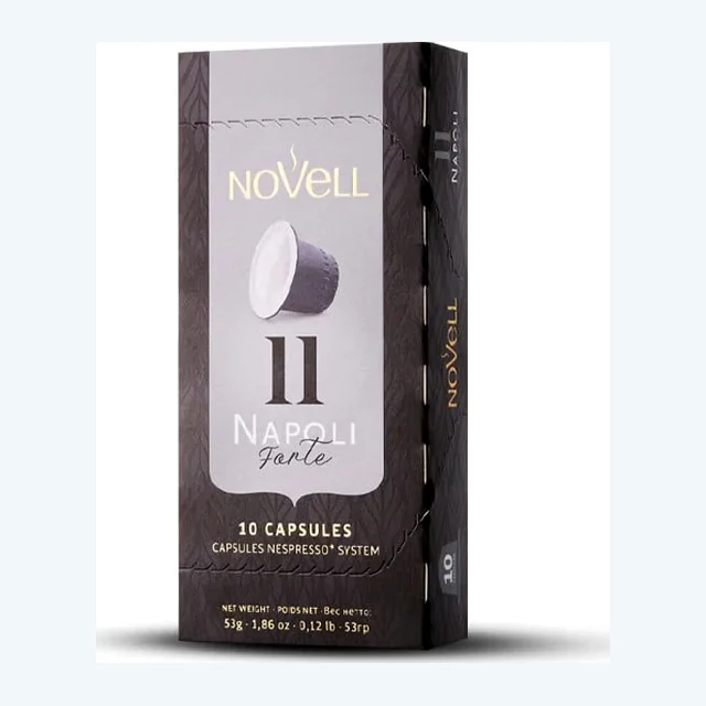 NOVELL -Nespresso - NAPOLI FORTE - 10 pc