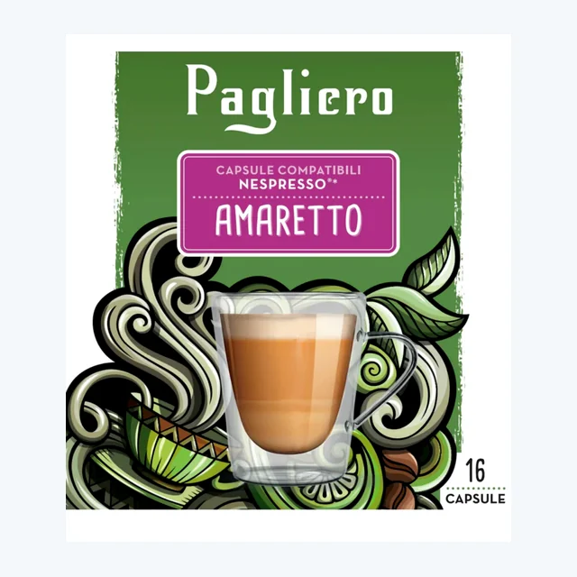 OBS PAGLIERO - Nespresso - Solubile - Amaretto - Conf 16