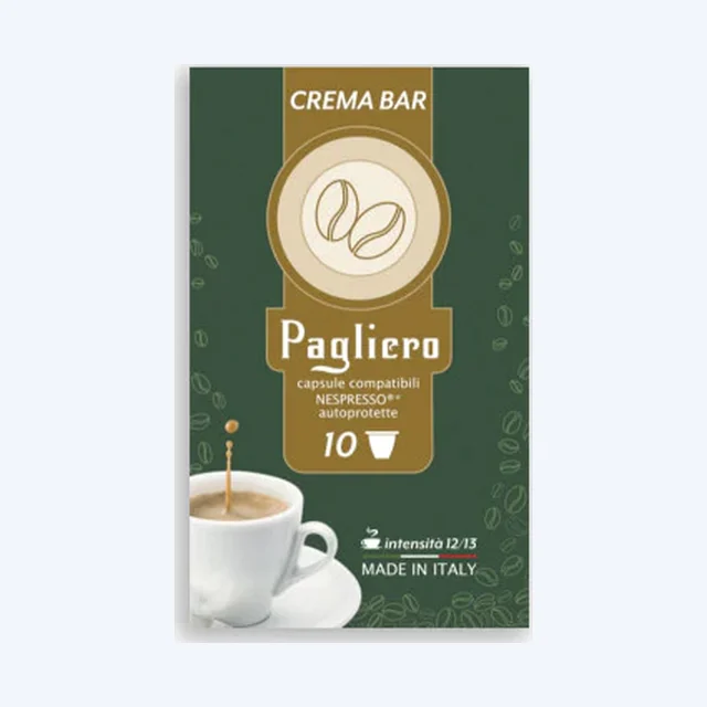PAGLIERO - Nespresso - Caffè - Crema Bar - Conf. 10