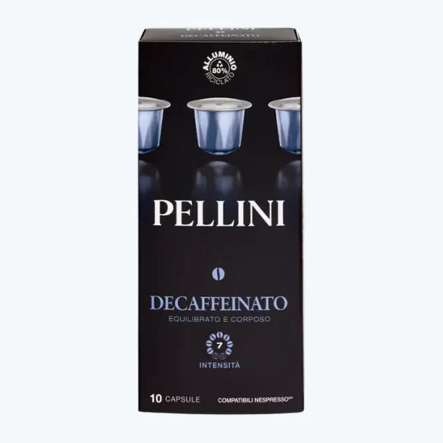 Pellini Decaffeinato - Aluminum Capsules 10pc