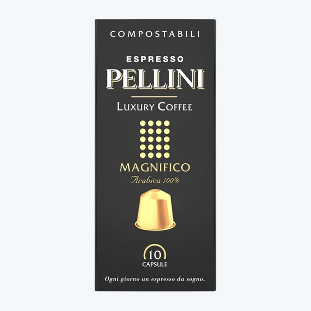 Pellini Luxury Coffee Magnifico  compostable Nespresso®*