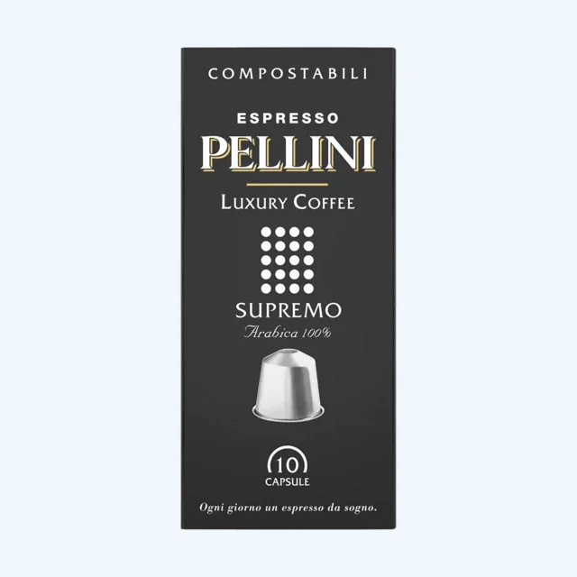 Pellini Luxury Coffee Supremo compostable Nespresso®*