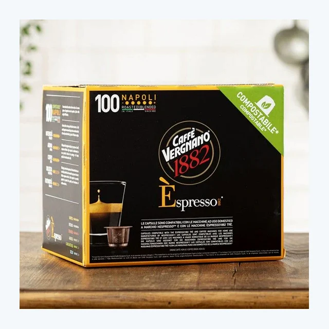 VERGNANO - Nespresso - Caffè - Espresso Napoli Comp. - Conf. 100