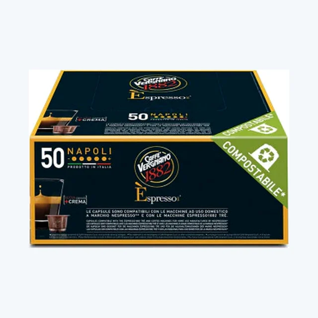 VERGNANO - Nespresso - Caffè - Espresso Napoli Comp. - Conf. 50