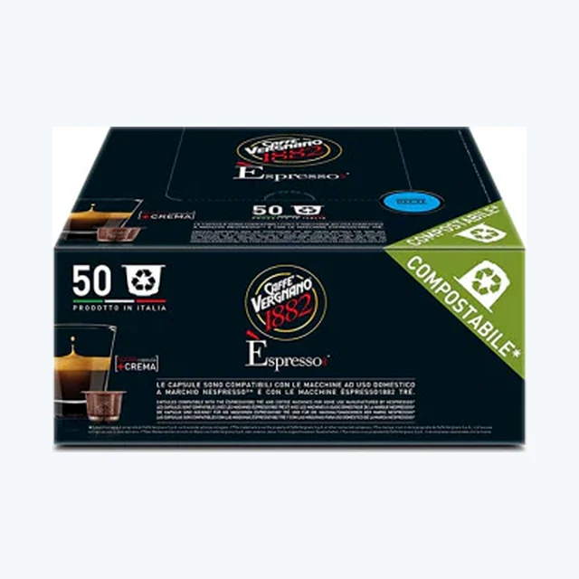 VERGNANO - Nespresso - Decaffeinato - Espresso Decaff. Comp. - Conf. 50