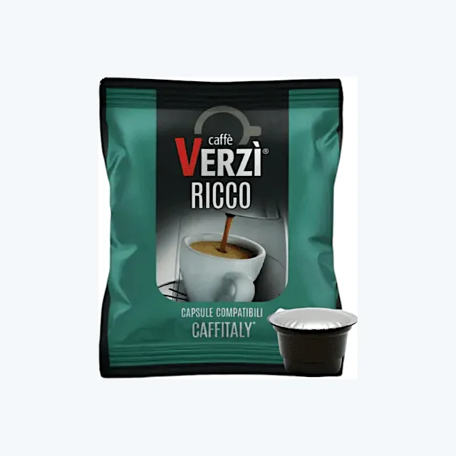 VERZI - Caffitaly - Caffè - Aroma Ricco - Conf. 80